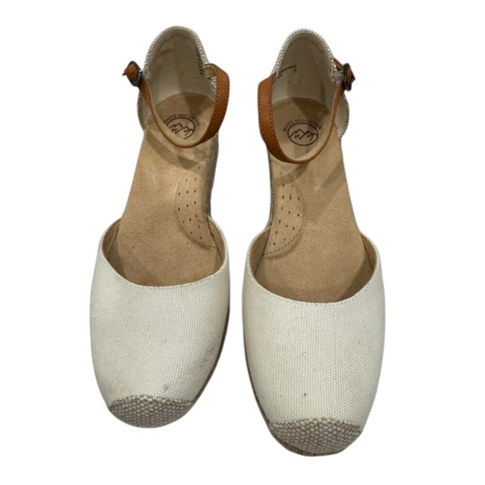 White Mountain Women's Maintain Mini-Heel Espadrille Sandal